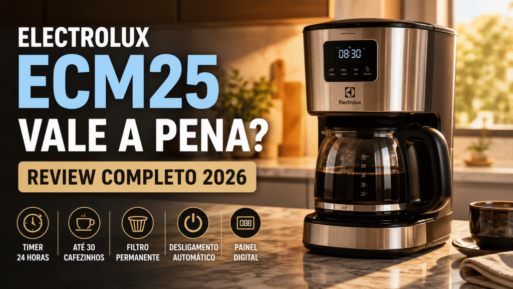 Electrolux ECM25 vale a pena review completo 2026